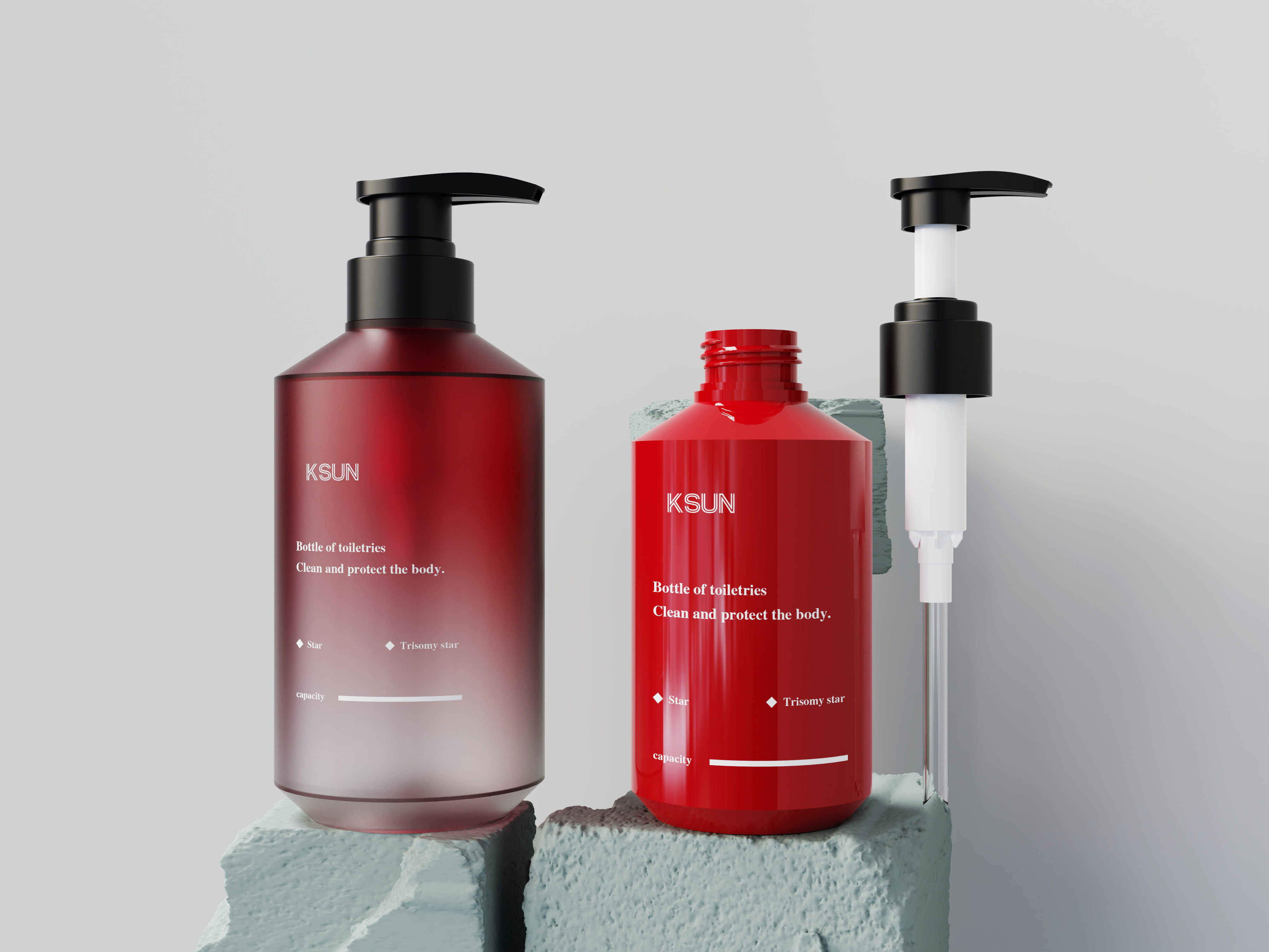 定制丨欧式简约乳液瓶