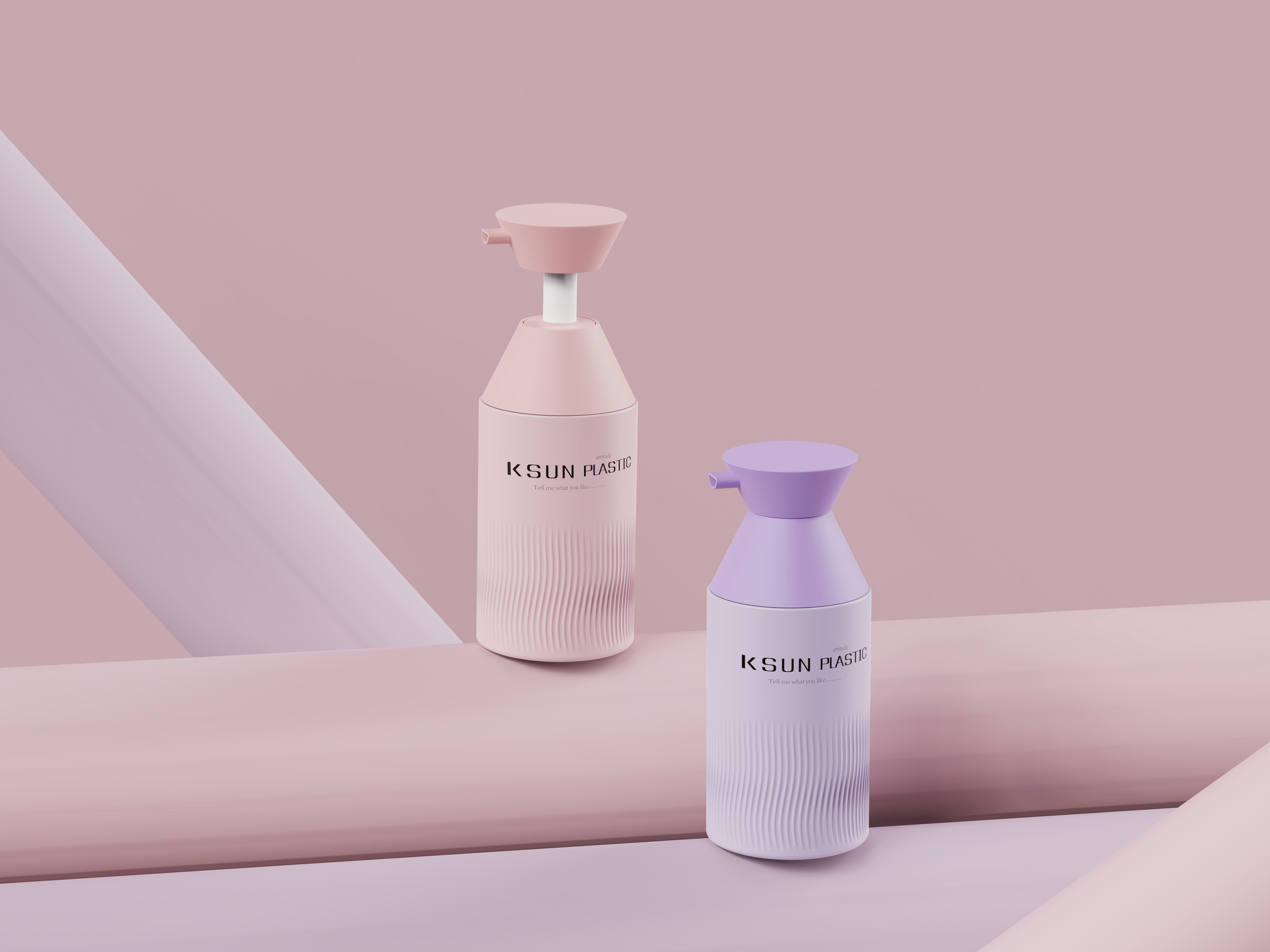 新品丨水波纹洗护包装瓶