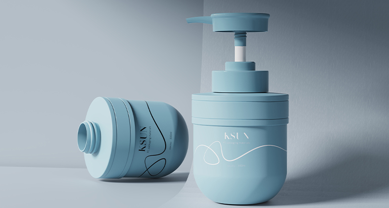 定制丨平肩乳液瓶