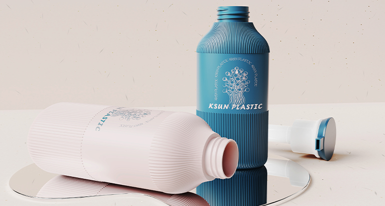 定制丨竖纹乳液瓶