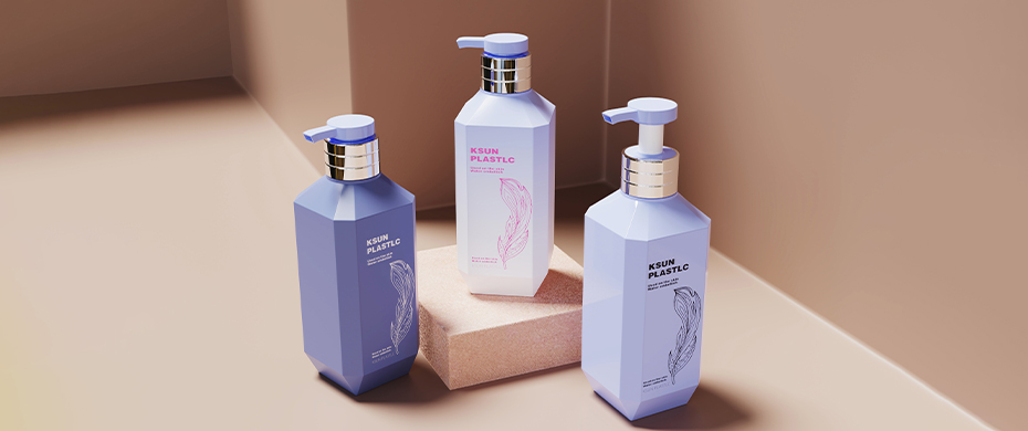 定制丨棱边方形乳液瓶