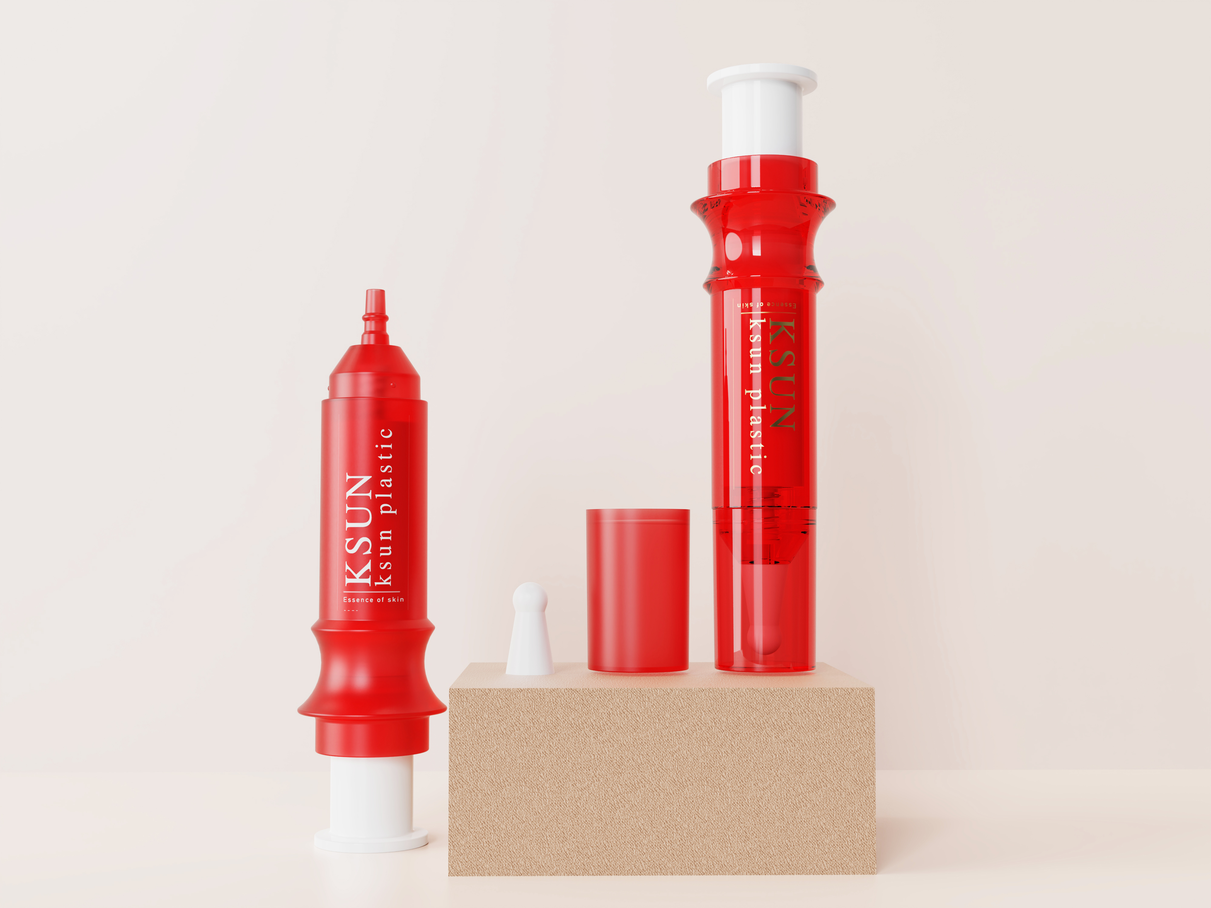 定制丨真空精华管